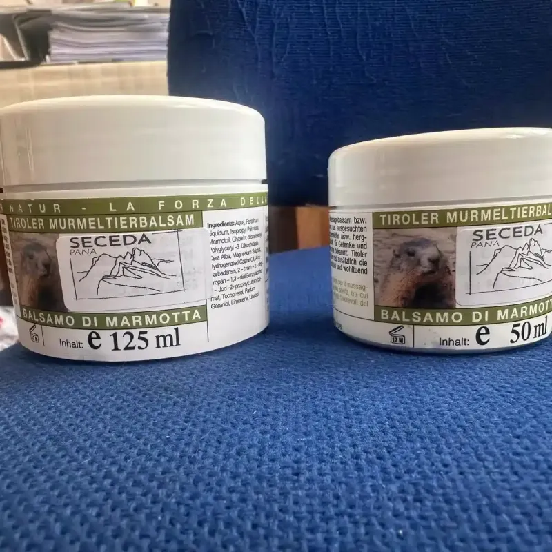 Tyrolean marmot balm